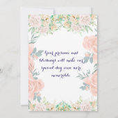 Einladung zur indischen Hochzeit (Rückseite)