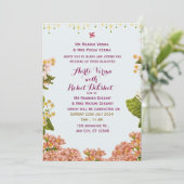 Einladung zur indischen Hochzeit (Stehend Vorderseite)