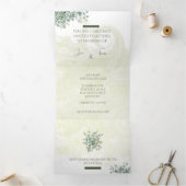 Einladung zur individuell anpassbaren Dreifachzett (Innenseite)