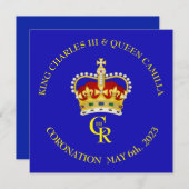 Einladung zur individuellen Krönungsfeier (Vorne/Hinten)