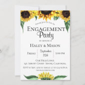 Einladung zur Interessengruppe Sonnenblumenfelder (Vorderseite)