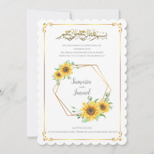 Einladung zur islamischen Hochzeit