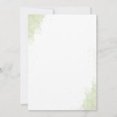 Einladung zur islamischen Hochzeit | Blumen und Go (Rückseite)