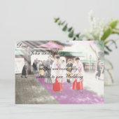 Einladung zur Jagd auf japanische Motive (Stehend Vorderseite)