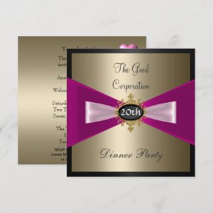 Einladung zur jährlichen Betriebsfeier der Firma