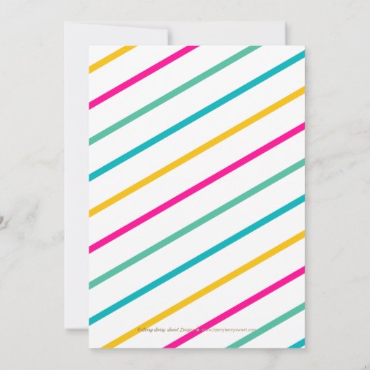 Einladung zur Joy Graduation Party (Rückseite)