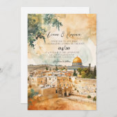 Einladung zur jüdischen Hochzeit | Aussicht auf Je (Vorne/Hinten)