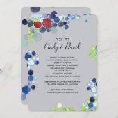 Einladung zur jüdischen Hochzeit - Romantischer Wa (Vorne/Hinten)