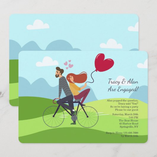 Einladung zur jungen Liebe (Vorne/Hinten)