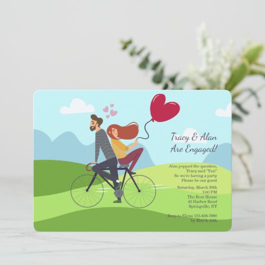 Einladung zur jungen Liebe (Stehend Vorderseite)