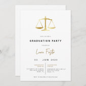 Einladung zur Jurastudentin (Vorne/Hinten)