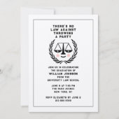 Einladung zur Jurastudium (Vorderseite)