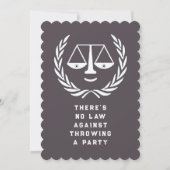 Einladung zur Jurastudium (Vorderseite)