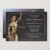 Einladung zur Jurastudium (Vorne/Hinten)