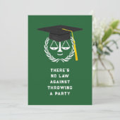 Einladung zur Jurastudium (Stehend Vorderseite)