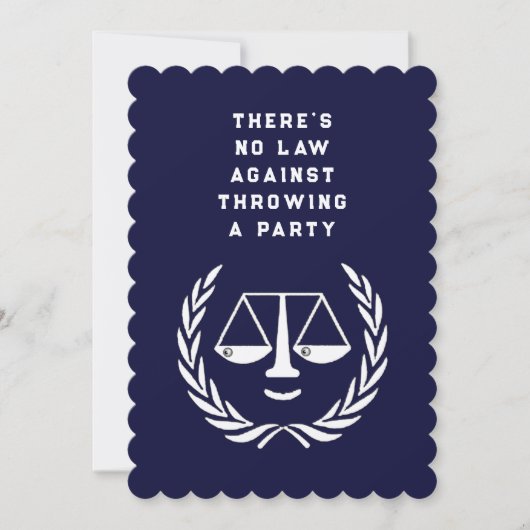 Einladung zur Jurastudium (Vorderseite)