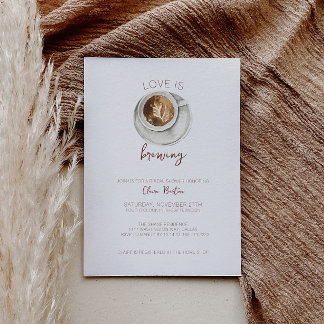 Einladung zur Kaffee Bridal Dusche