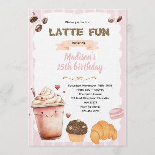 Einladung zur Kaffee- und Leckereien-Party