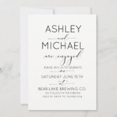 Einladung zur Kalligrafie-Typografie (Vorderseite)