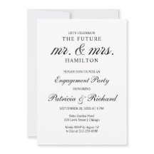 Einladung zur Kalligraphie-Engagement