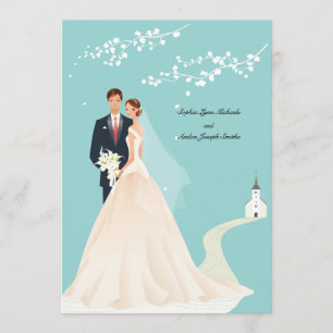 Einladung zur Kapelle Hochzeit