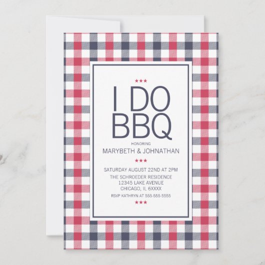 Einladung zur Karierten GRILLEN (Vorderseite)
