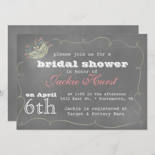 Einladung zur Kartonbildung (Vorne/Hinten)