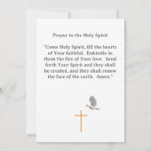 Einladung zur katholischen Bestätigung (Rückseite)