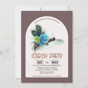 Einladung zur Kentucky Derby Hut-Party Elegantes D