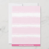 Einladung zur Kinderdusche (Rückseite)