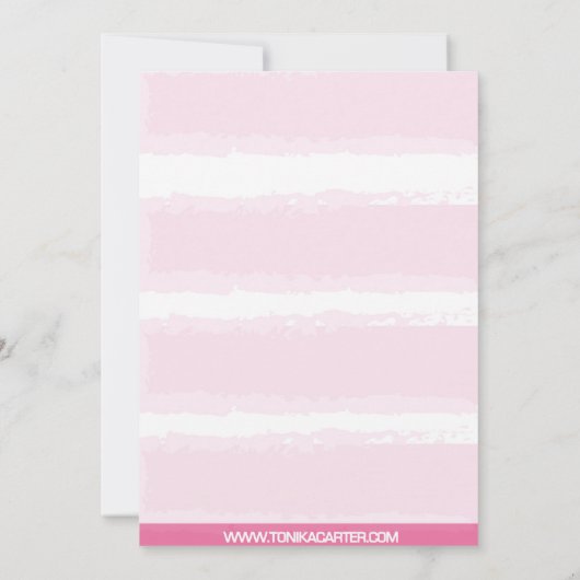 Einladung zur Kinderdusche (Rückseite)