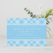 Einladung zur Kinderdusche (Stehend Vorderseite)