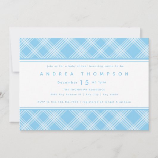 Einladung zur Kinderdusche (Vorderseite)