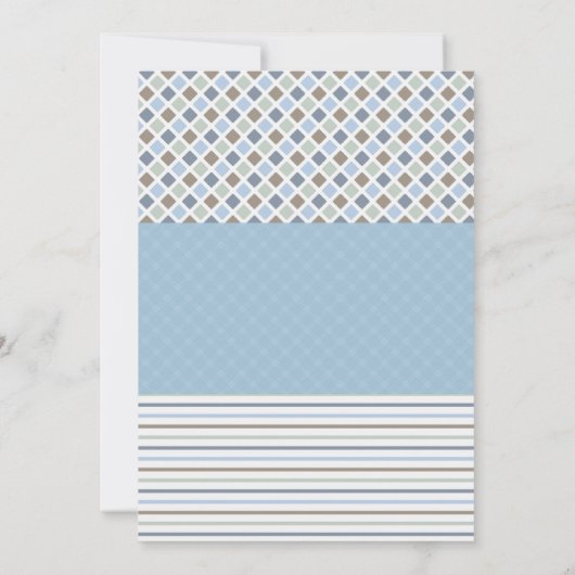 Einladung zur Kinderdusche (Rückseite)