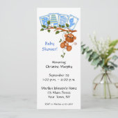 Einladung zur Kinderdusche (Stehend Vorderseite)