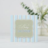 Einladung zur Kinderdusche (Stehend Vorderseite)