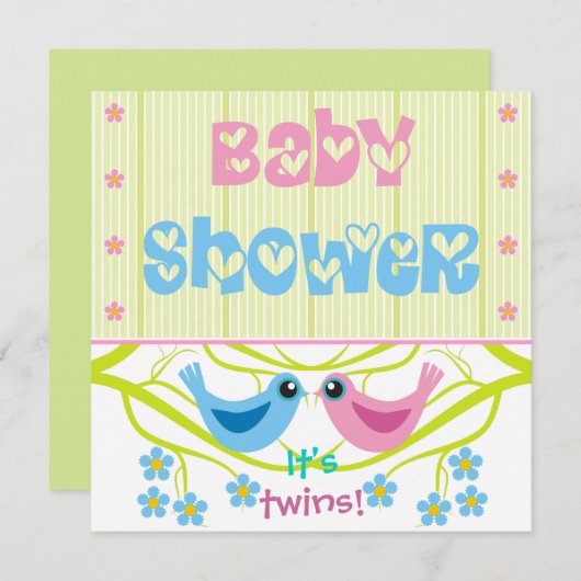 Einladung zur Kinderdusche (Vorne/Hinten)