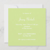 Einladung zur Kinderdusche (Rückseite)