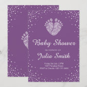 Einladung zur Kinderdusche (Vorne/Hinten)