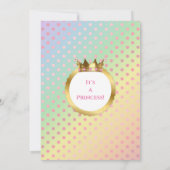 Einladung zur Kinderdusche (Rückseite)