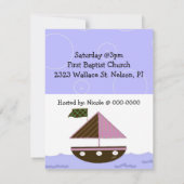 Einladung zur Kinderdusche (Rückseite)