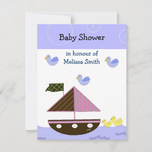 Einladung zur Kinderdusche