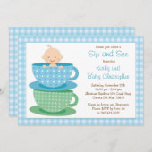 Einladung zur Kinderdusche (Vorne/Hinten)