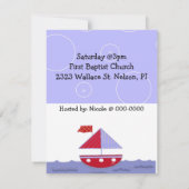 Einladung zur Kinderdusche (Rückseite)