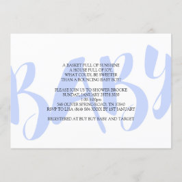 Einladung zur Kinderdusche