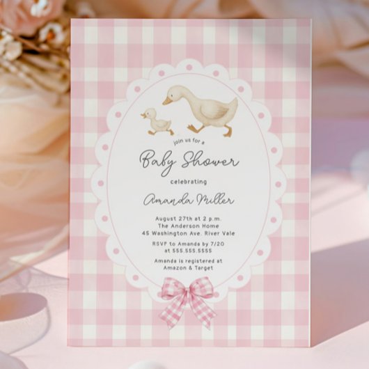 Einladung zur Kinderdusche