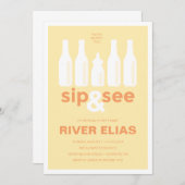 Einladung zur Kinderdusche (Vorne/Hinten)