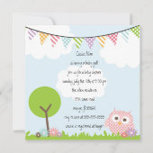 Einladung zur Kinderdusche (Vorderseite)