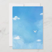 Einladung zur Kinderdusche (Rückseite)