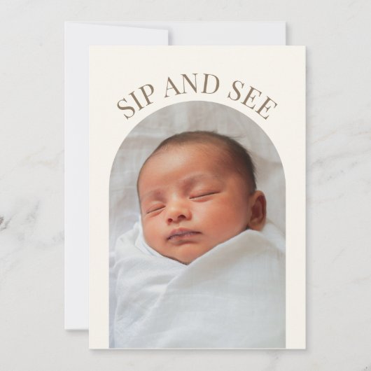 Einladung zur Kinderdusche (Vorderseite)